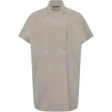 Пальто с короткими рукавами