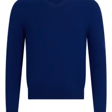 Свитер с V-образным вырезом