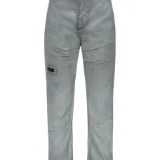 Брюки с нашивкой-логотипом