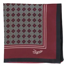 Шарф с принтом логотипа