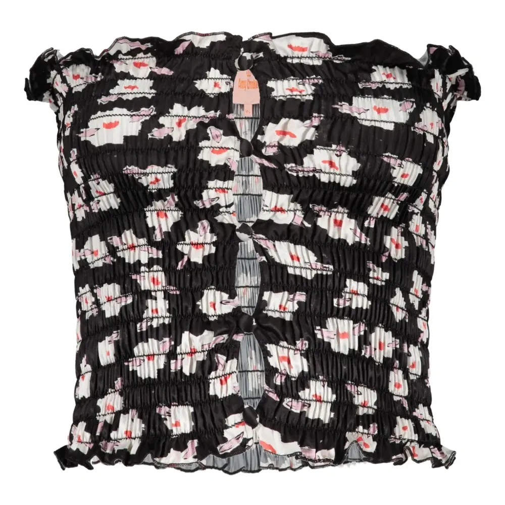 Топ с цветочным принтом