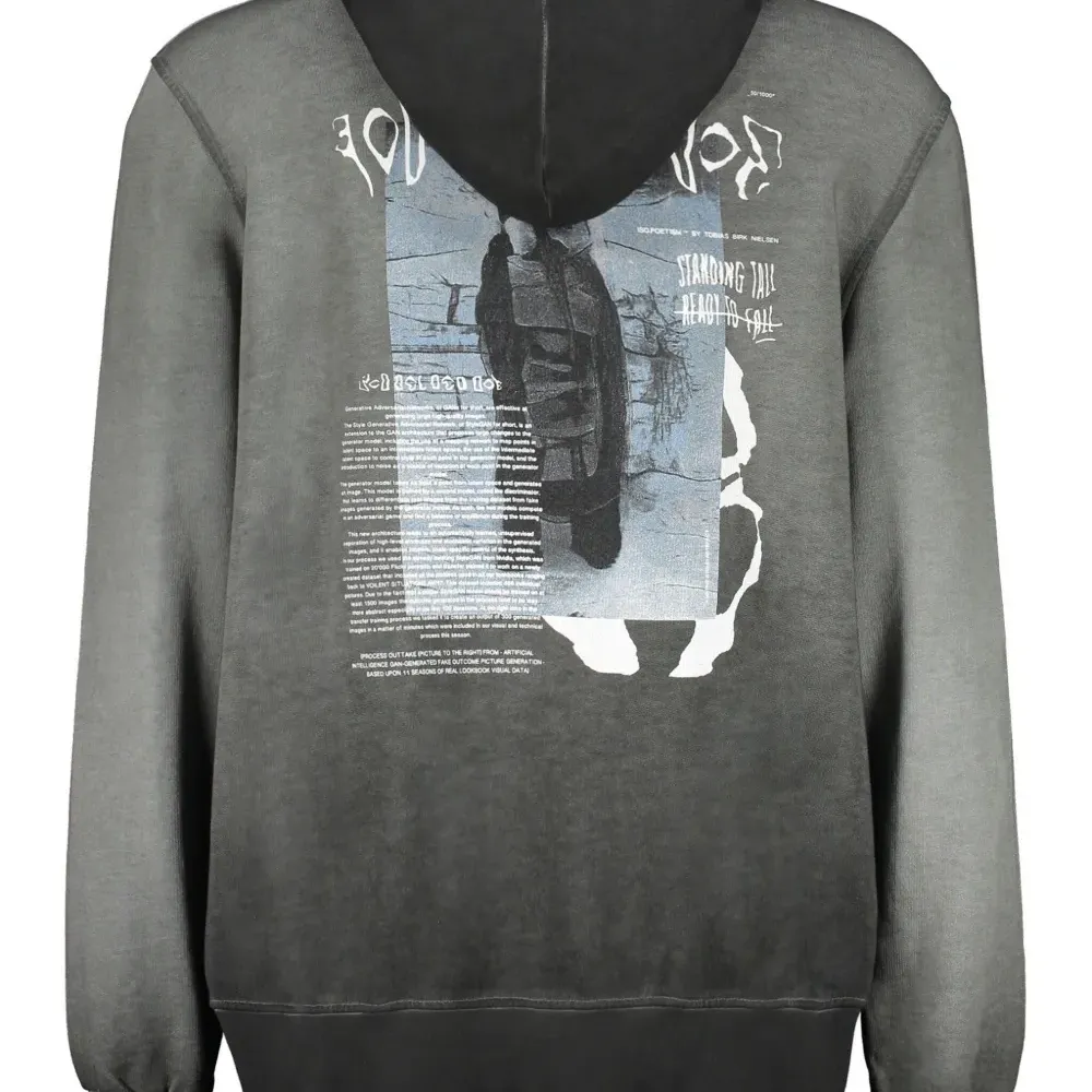 Худи с графичным принтом