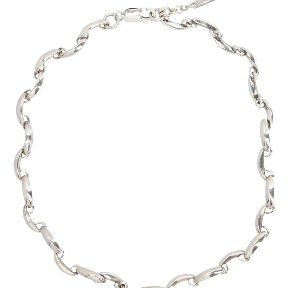 Серебряное колье