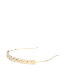 Ободок с цветочным декором