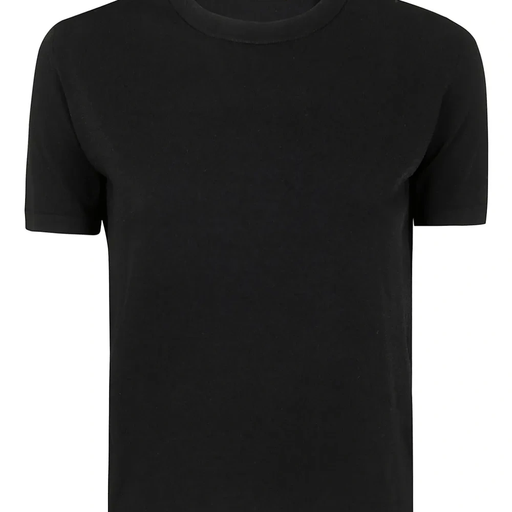 Футболка с круглым вырезом