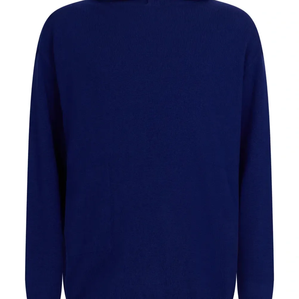 Капюшонный свитер на пуговицах