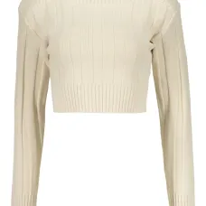 Джемпер в рубчик