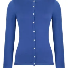 Кардиган с круглым вырезом