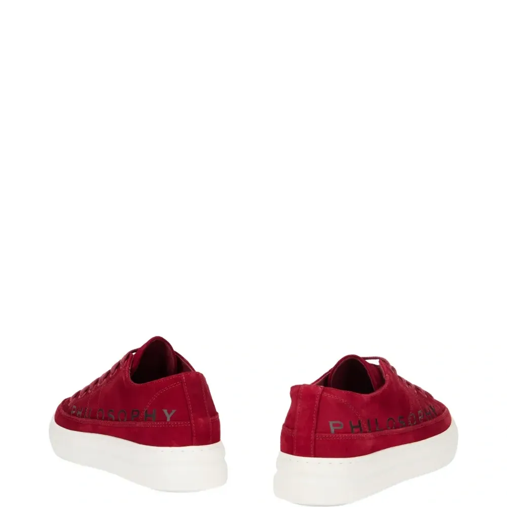 Кроссовки на шнуровке с логотипом