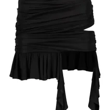 Юбка мини с оборками