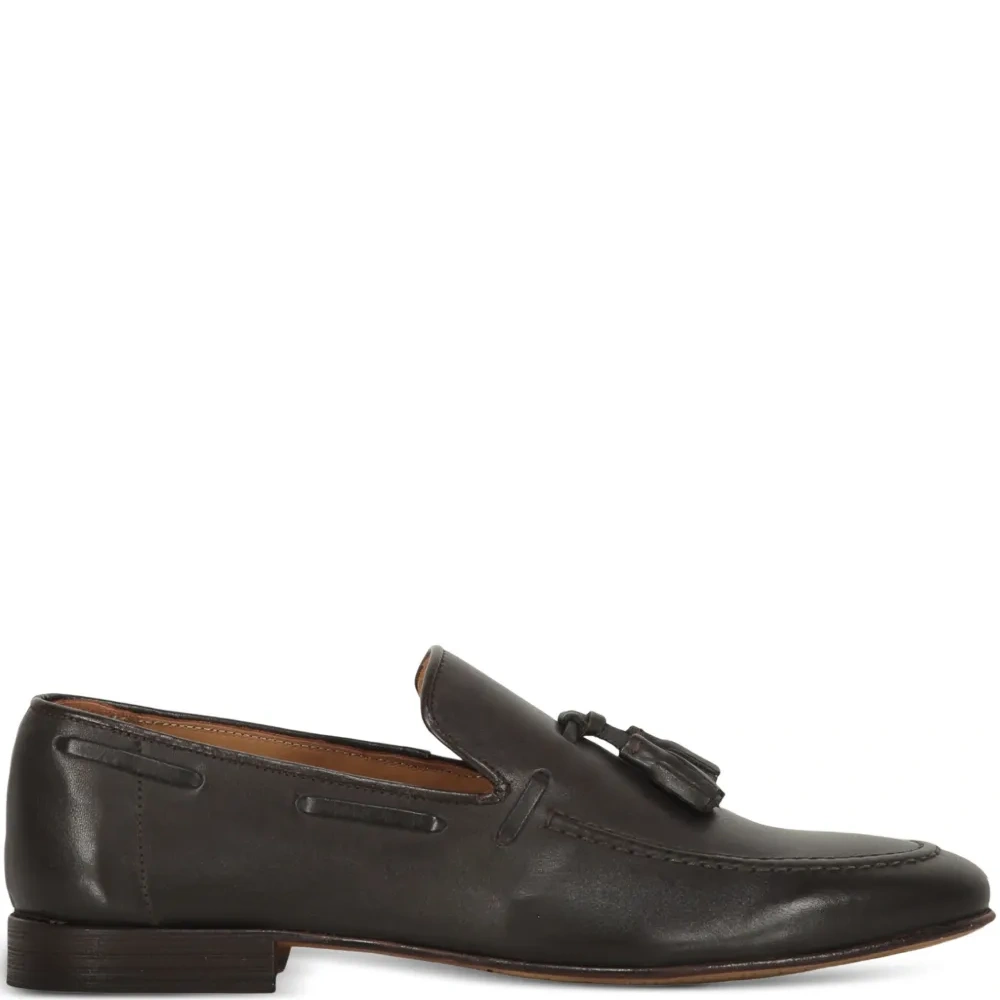 Кожаные лоферы