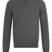 Джемпер с V-образным вырезом и длинными рукавами