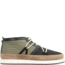 кожаные кроссовки