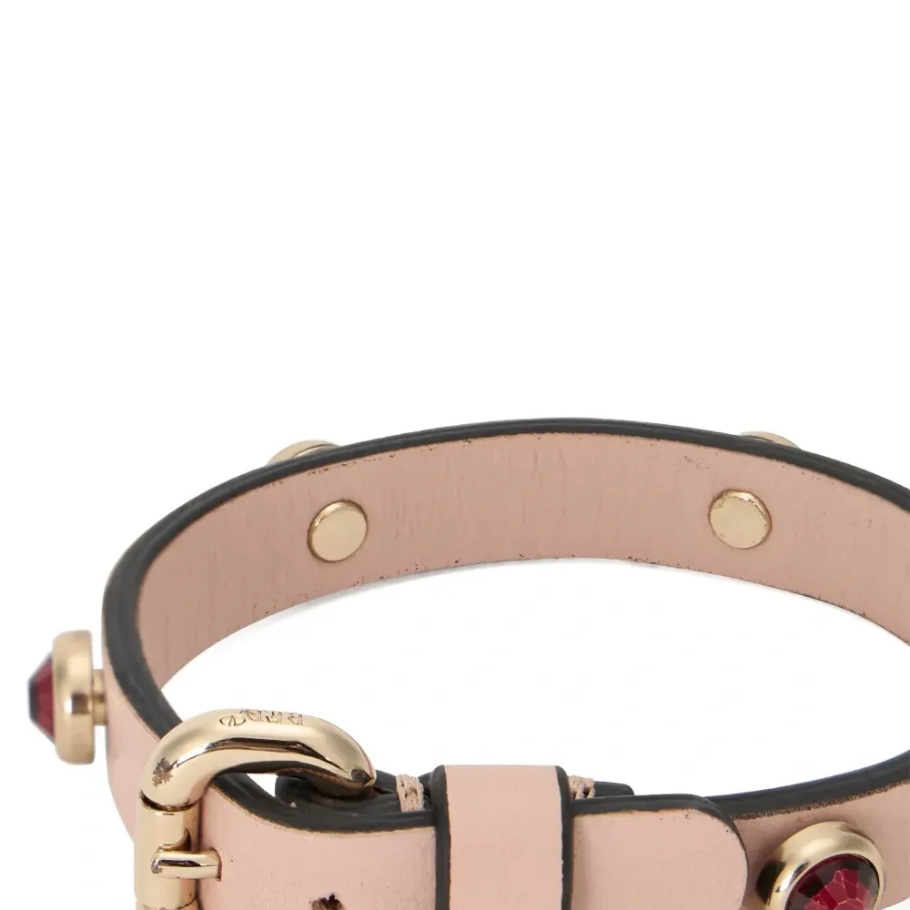 Браслет с пряжкой и декоративной отделкой