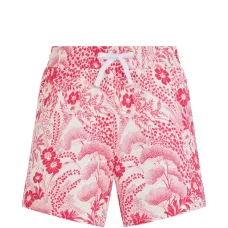 Шорты с цветочным принтом