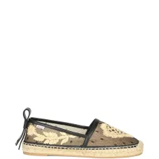 Эспадрильи с цветочной вышивкой