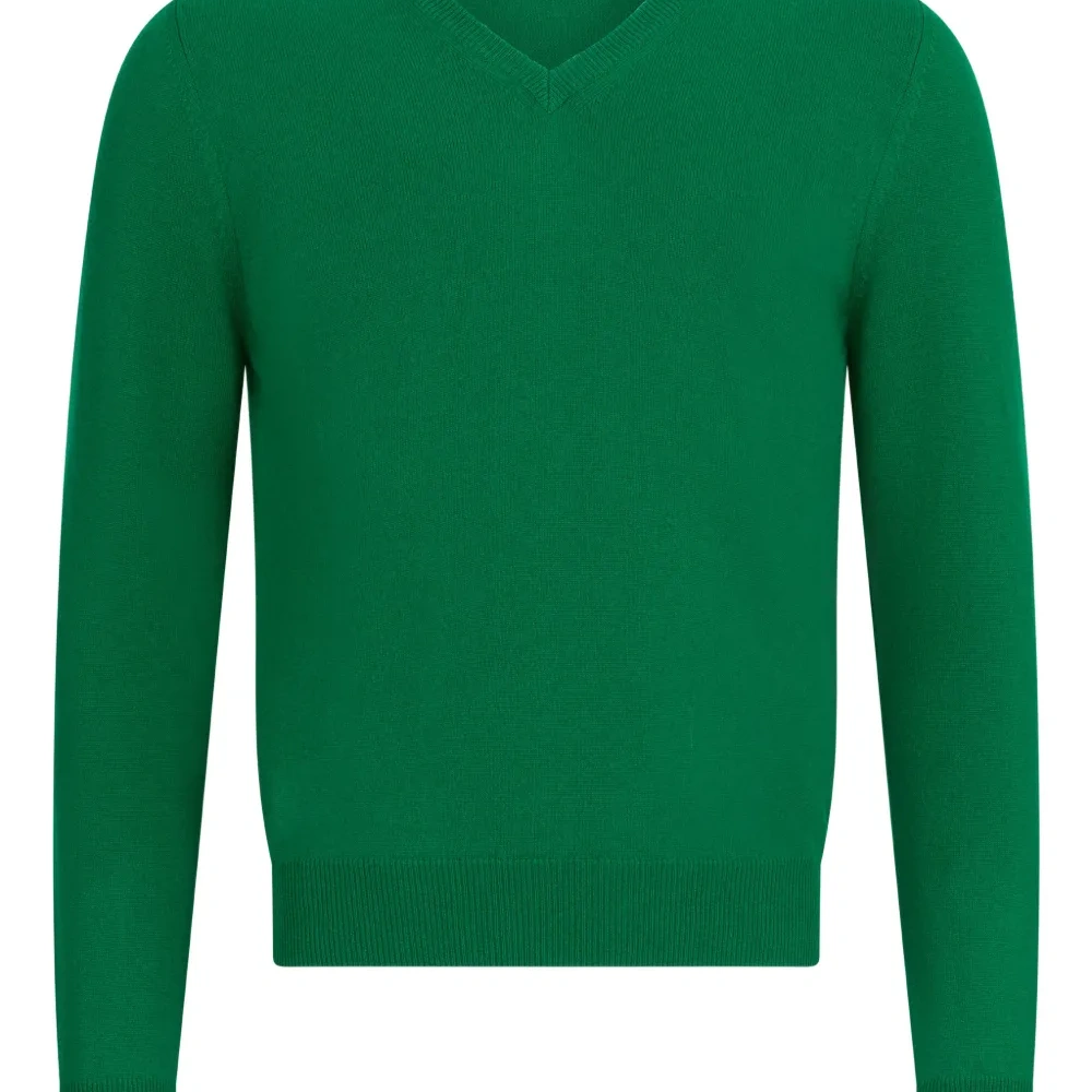 Свитер с V-образным вырезом