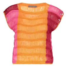 Блузка с бахромой