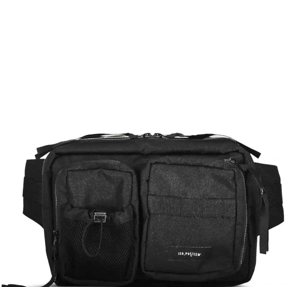 Поясная сумка с нашивкой-логотипом