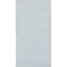 Шарф с ромбовидной вязкой Шарф с ромбовидной вязкой