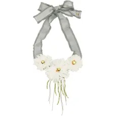 Колье с цветочным мотивом