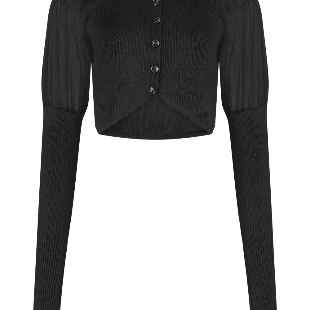 Кардиган в рубчик