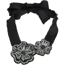 Ожерелье с цветочным мотивом и бахромой Ожерелье с цветочным мотивом и бахромой