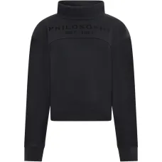 Свитшот с воротником-гольф Свитшот с воротником-гольф