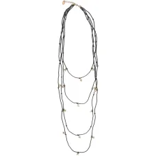 Ожерелье с бусинами в виде звезд