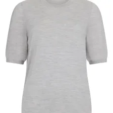 Футболка с круглым вырезом и короткими рукавами