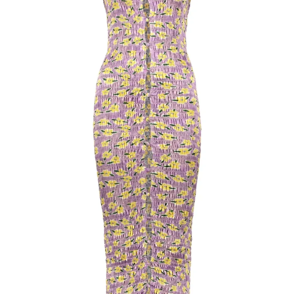 Платье с цветочным принтом