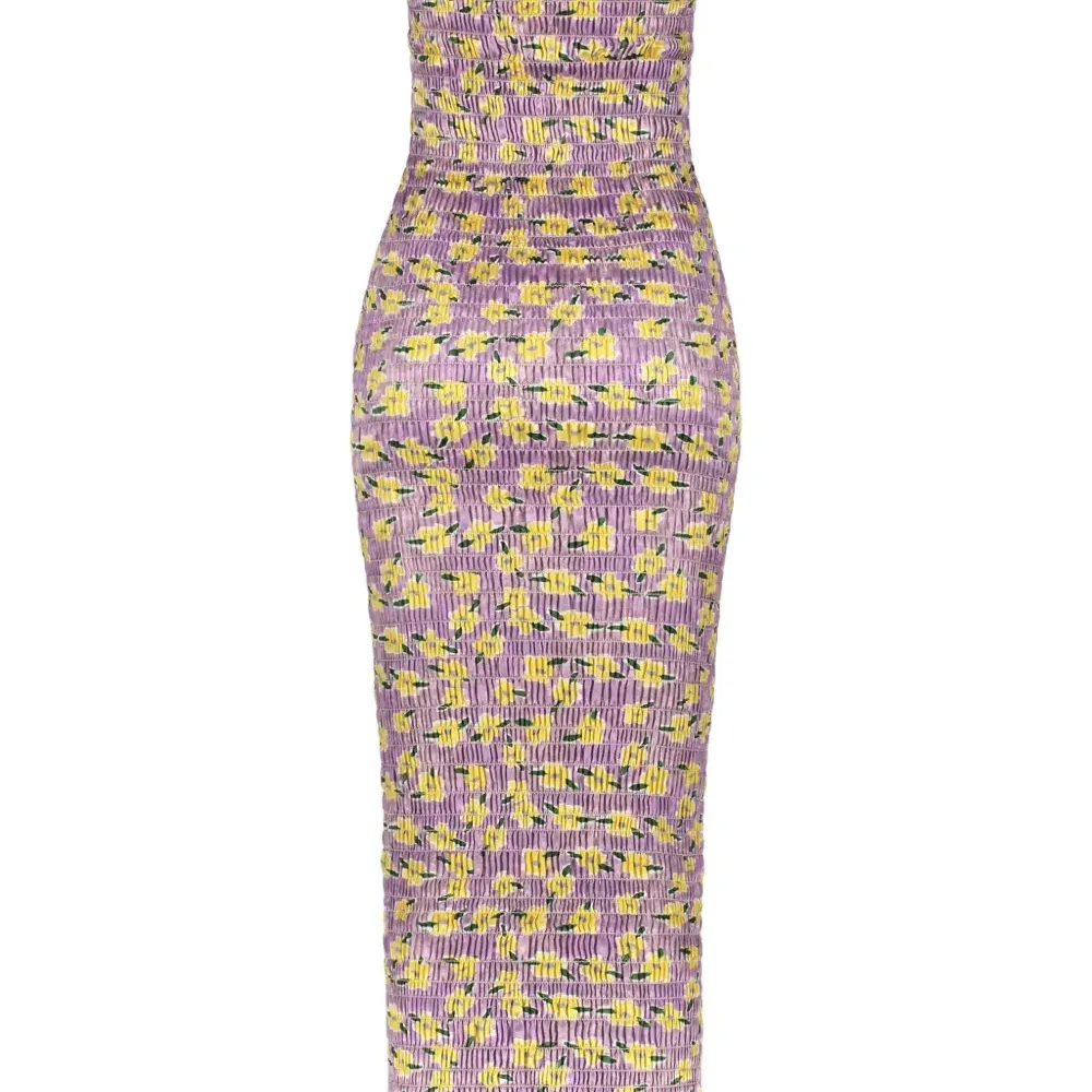 Платье с цветочным принтом