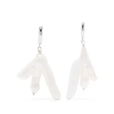 серьги Chicken Foot Pearl