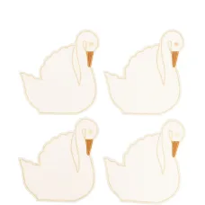 Набор Swan из четырех салфеток