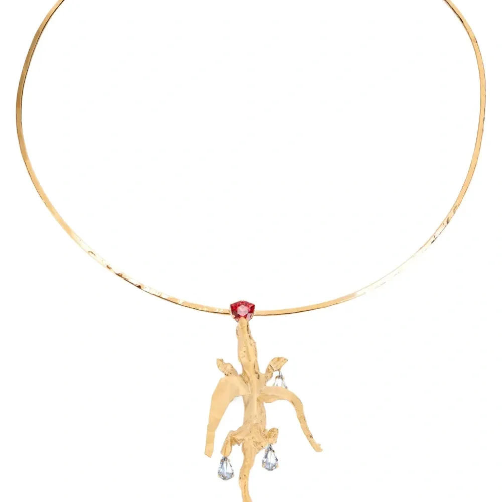 Кулон-ожерелье в виде ящерицы