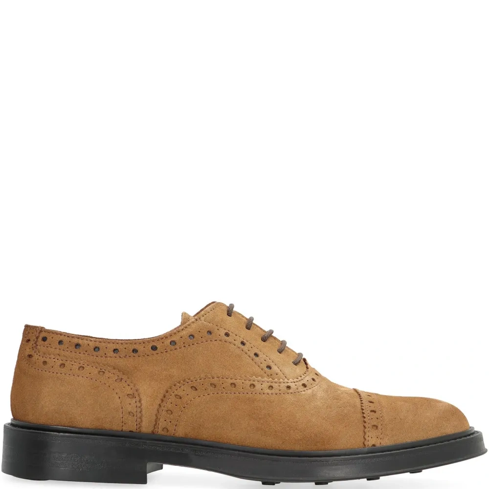 Замшевые броги