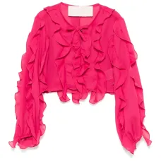 Блузка с оборками