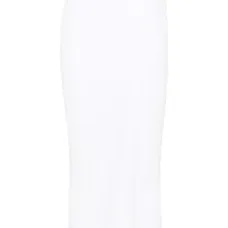 Юбка миди в рубчик