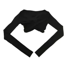 Open-back cropped top