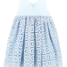 Платье в технике кроше