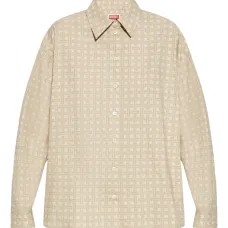 Рубашка из смесового хлопка