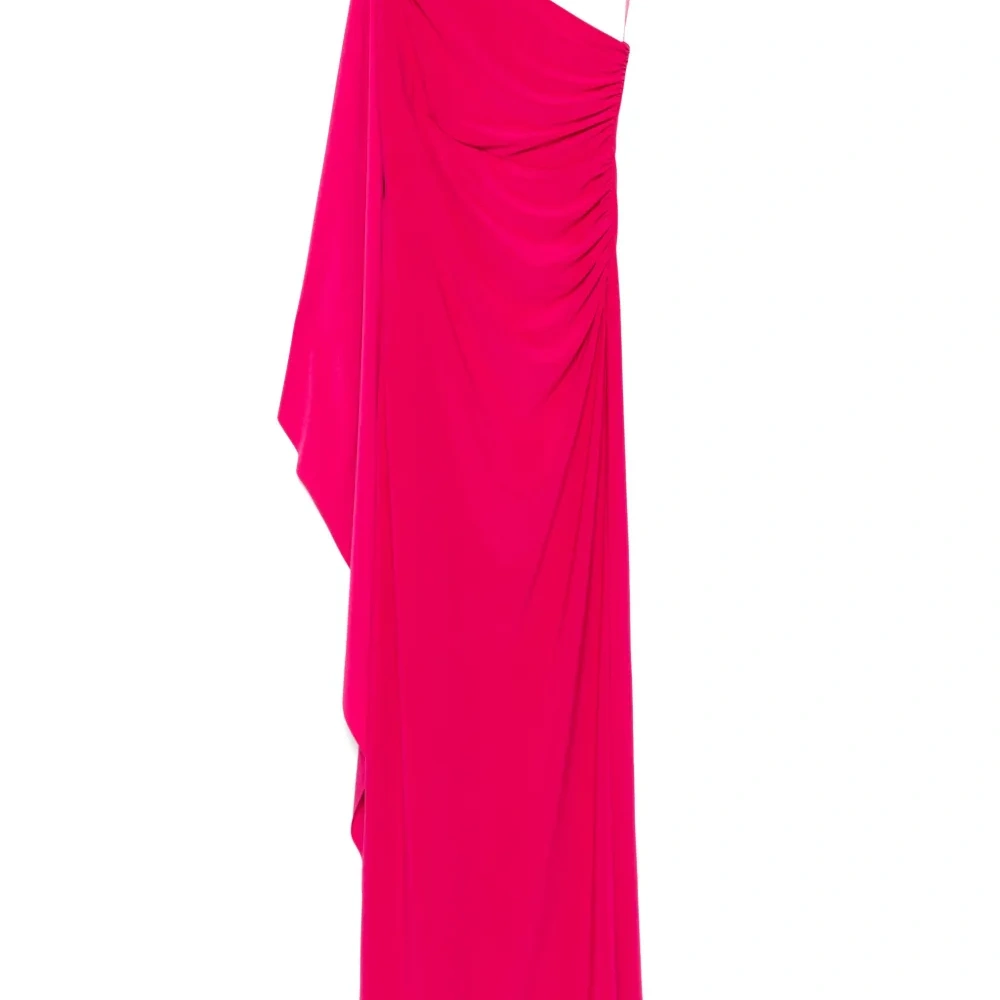 Платье макси со сборками