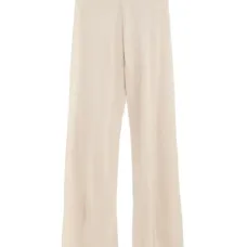 Трикотажные брюки широкого кроя