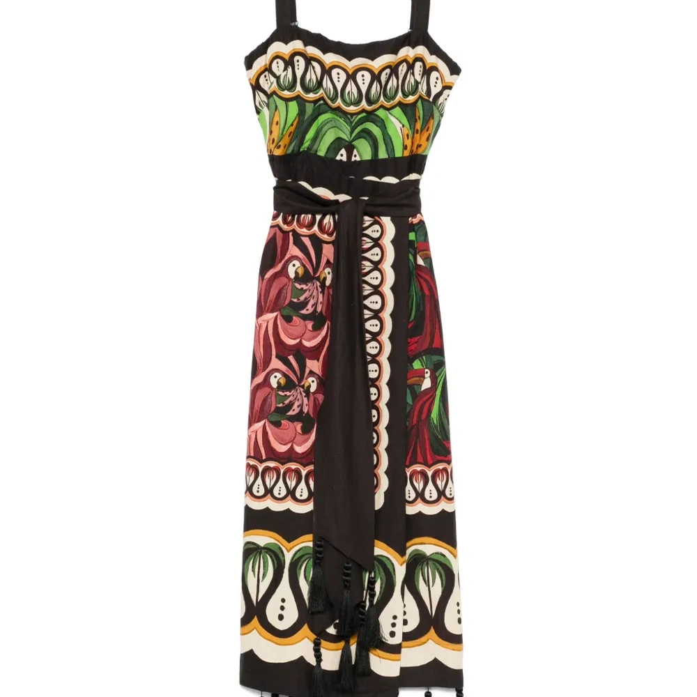 Платье миди Coconut Tree Flow