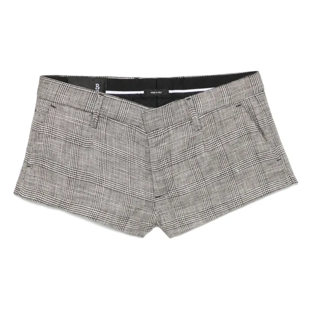 Короткие шорты строгого кроя