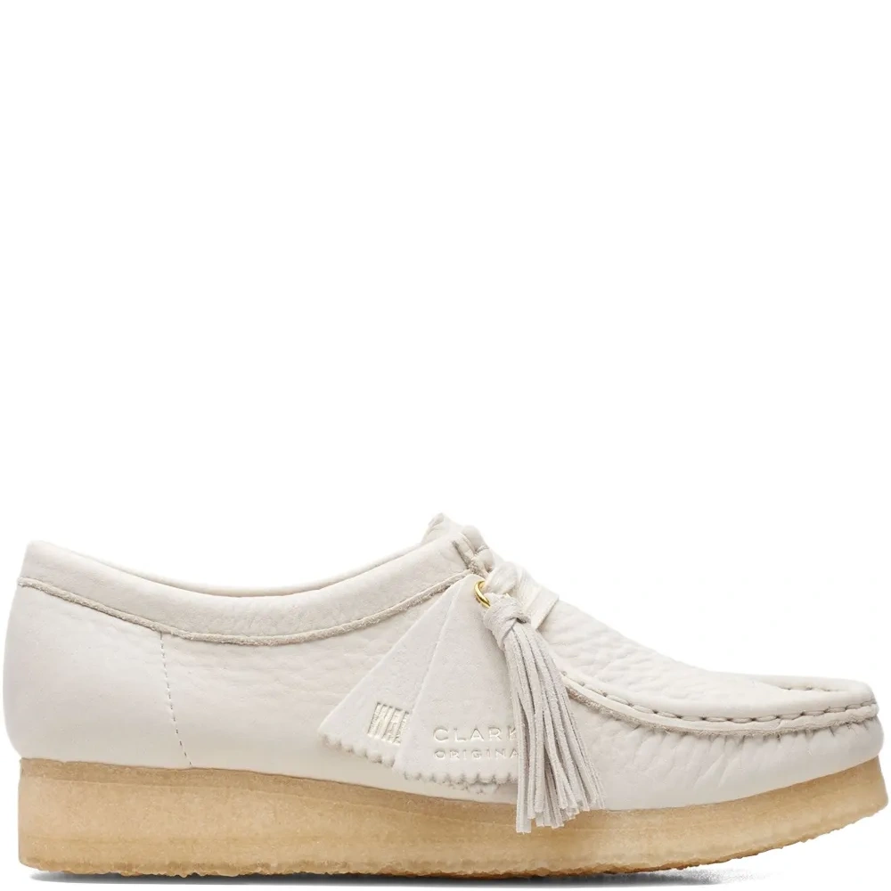 Лоферы Wallabee White Nubuck