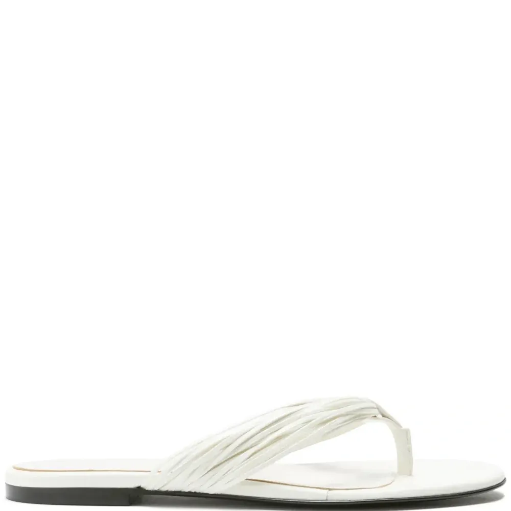 Сандалии со складками