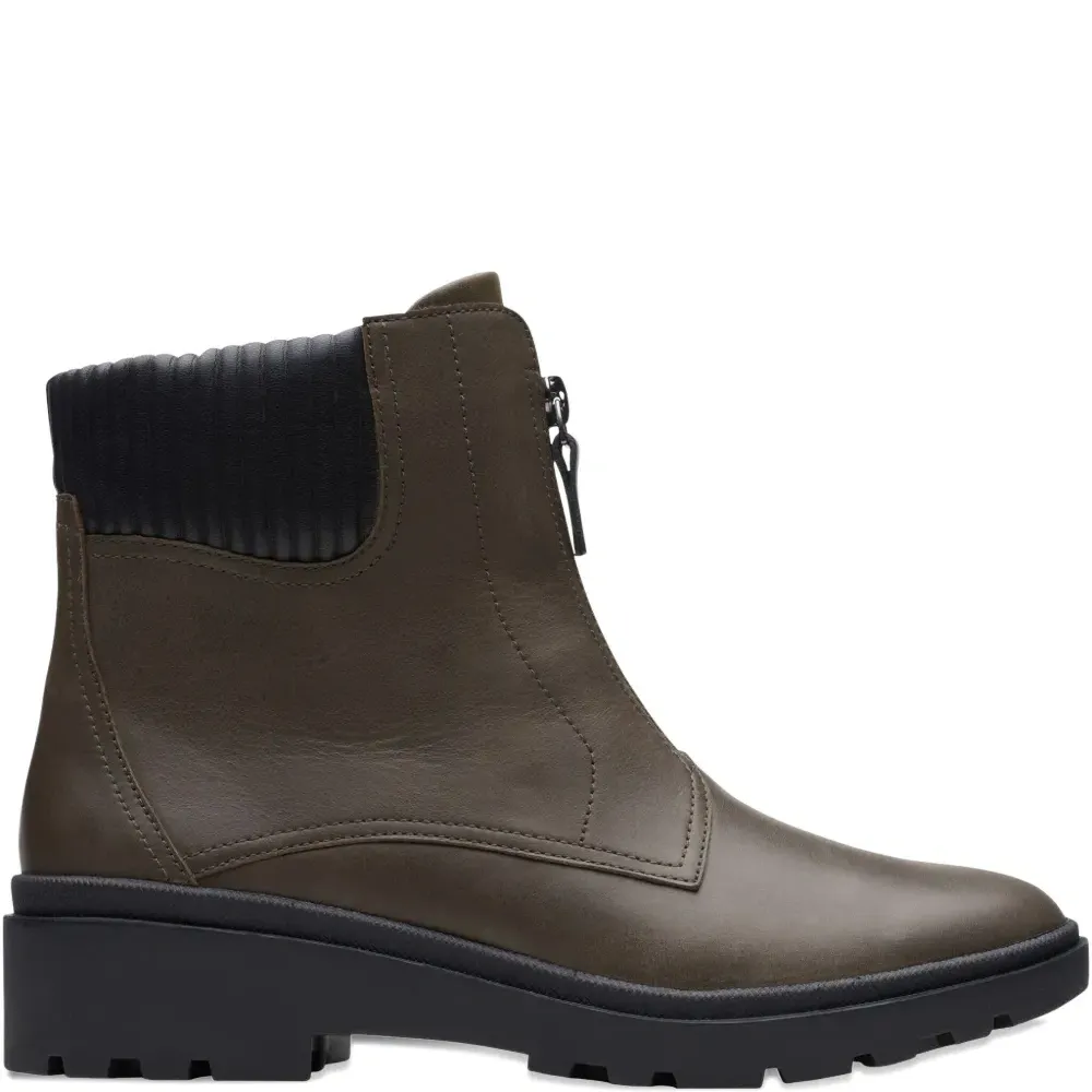 Ботинки Calla Zip Dark Olive