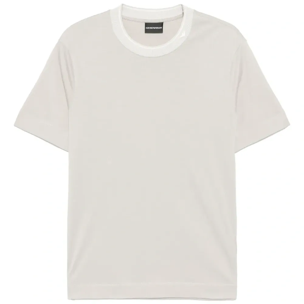 Футболка с круглым вырезом