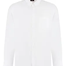 Рубашка с накладным карманом